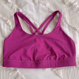Lululemon purple/magenta size 8 sports bra